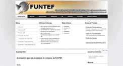 Desktop Screenshot of funtefpr.org.br